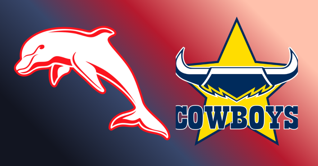 Dolphins vs Cowboys Round 20 NRL