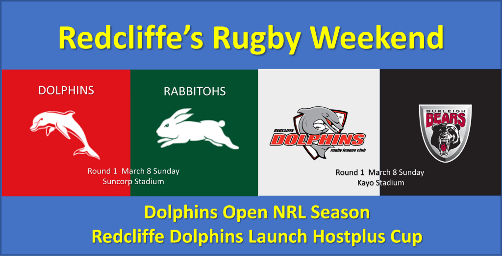 NEL QRL Redcliffe Round 1 weekend