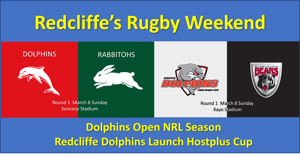 NEL QRL Redcliffe Round 1 weekend