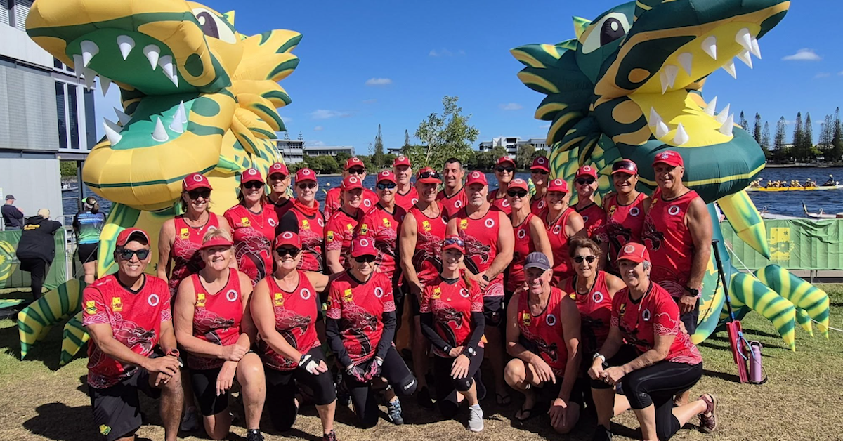 Redcliffe Red Dragons Paddle to National Glory at Lake Kawana