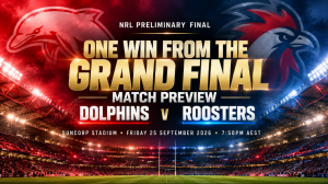 NRL Dolphins match preview one win away from the grand finals
