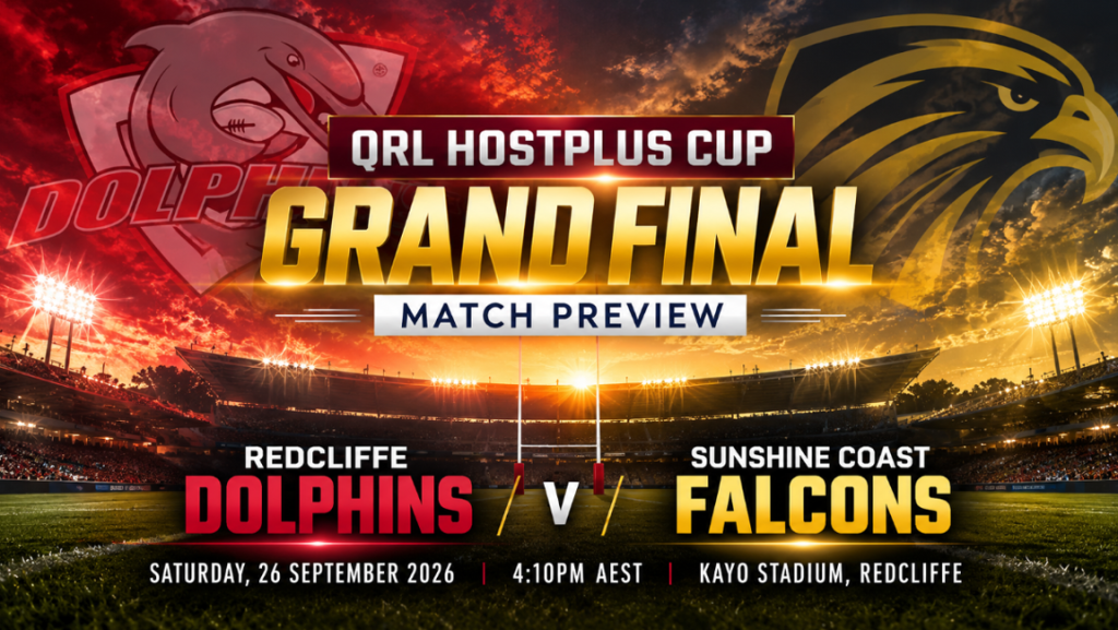 QRL Hostplus Cup Grand final Redcliffe Dolphins vs Sunshine Coast Falcons