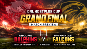 QRL Hostplus Cup Grand final Redcliffe Dolphins vs Sunshine Coast Falcons