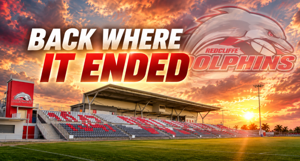 Redcliffe Dolphins back where it ended
